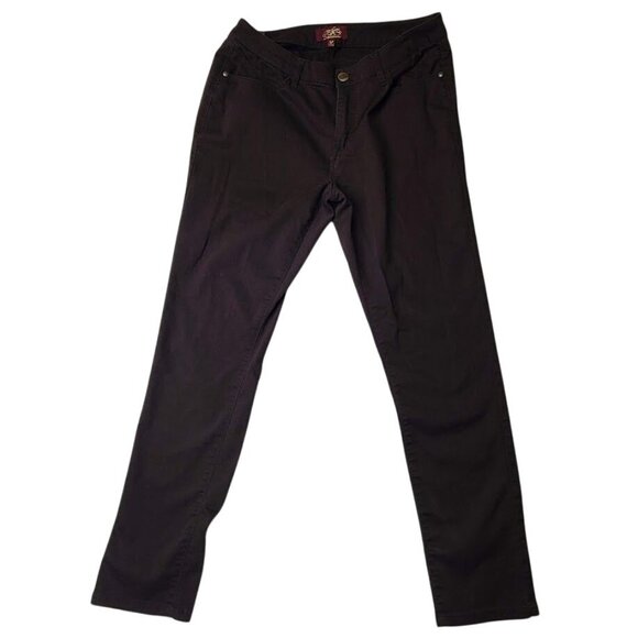 one 5 one Denim - One 5 One Womens Size 12 Authentic Denim Brown Stretch Pants